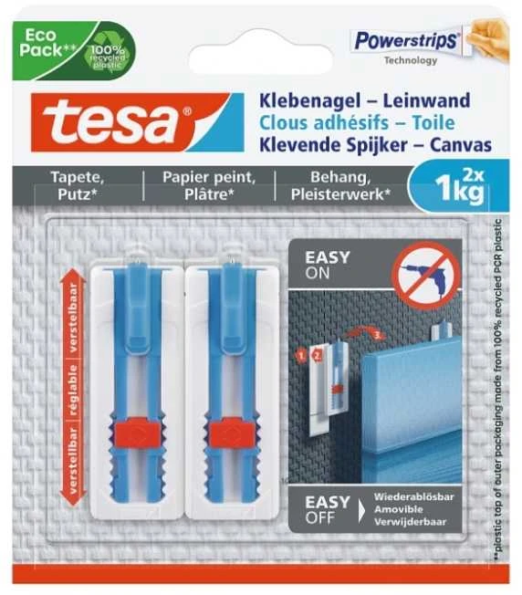 Tesa lipnios vinys drobėms 1kg rinkinys