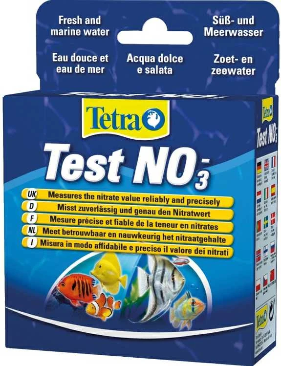 Tetra Test NO3- 1x19ml + 2x10ml nitratų matavimo testas