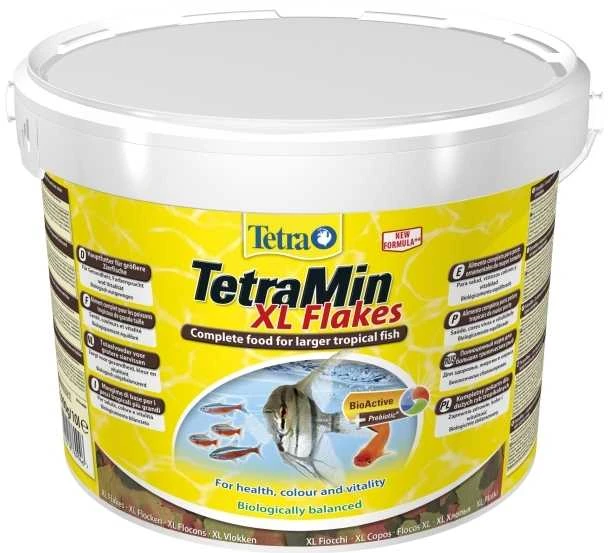 Tetra TetraMin XL Flakes pašaras didelėms dekoratyvinėms žuvims 10L