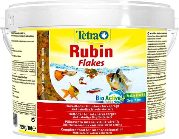 TetraRubin 10l pašaras dekor. žuvims ryškin