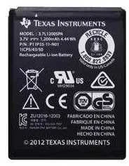 „Rayovac Texas Instruments“ baterijų paketas, skirtas TI-Nspire CX/CX CAS modeliams N2BT-BKT-B „Texas Instruments“ (N2BT-BKT-B)