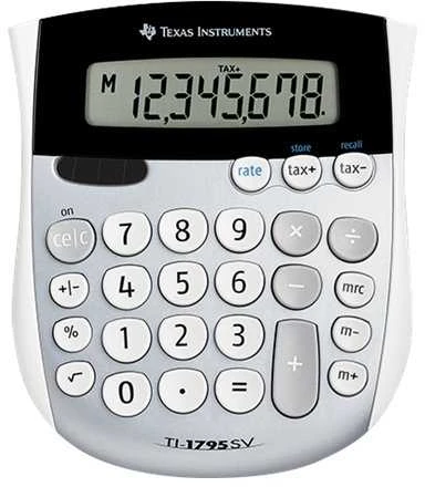 Texas Instruments TI-1795 SV stalinis skaičiuotuvas