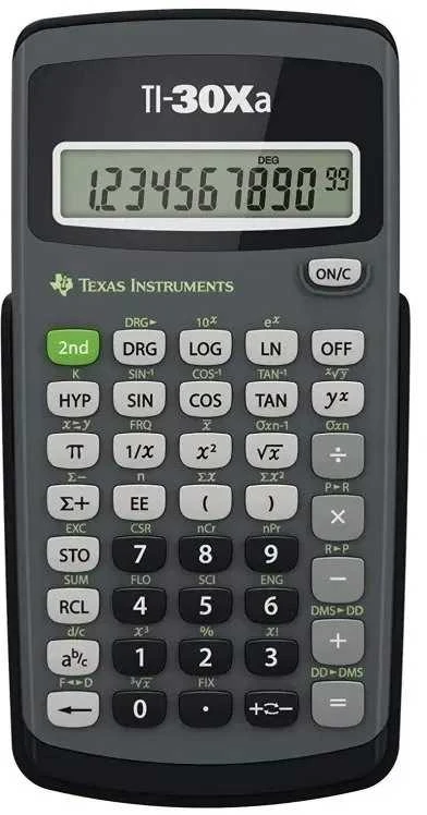 Skaičiuotuvas Texas Instruments TI-30XA