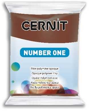 The Clay and Paint Factory Cernit modelino molis rudas 56 g