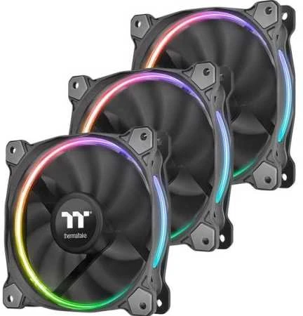 Ventiliatorius Thermaltake Riing 14 RGB TT Premium Edition 3 Pack (3x140mm, LNC, 1400 RPM)