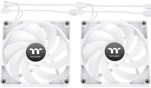 Thermaltake CT120 Reverse ARGB, ventiliatorius, 12 cm, 500 RPM, 2000 RPM, balta