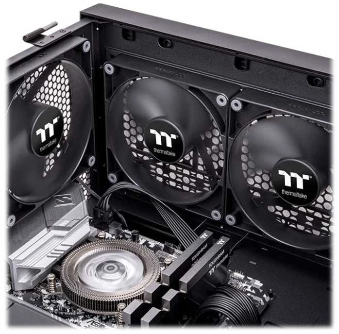 140 mm Thermaltake CT140 PC aušinimo ventiliatorius 500-1500 aps./min - 2 pak.