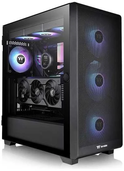Thermaltake Thermaltake S250 ARGB juodas dėklas (CA-1Y6-00M1WN-00)