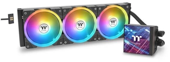 Thermaltake MAGFloe 420 Ultra AIO skysčio aušintuvas, juodas