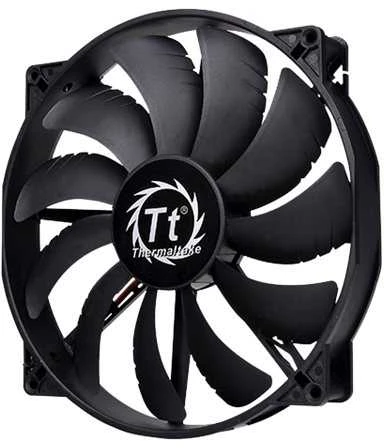 Kompiuterio Korpuso Ventiliatorius - Thermaltake Pure 20 20cm juodas ventiliatorius