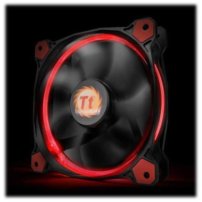 „Thermaltake Riing 12“ raudona
