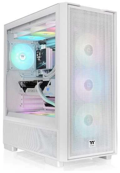 Midi Thermaltake S380 TG ARGB Snow Baltas