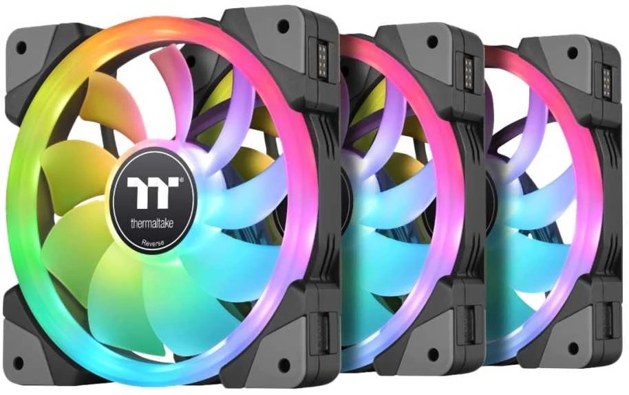 Thermaltake SwaFan EX14 RGB (3 pakuotės) | 140 mm korpuso ventiliatorius