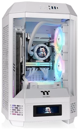 Mini Thermaltake The Tower 250 Snow Baltas