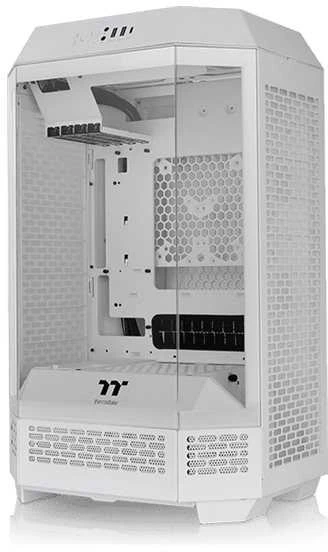 Thermaltake The Tower 300, Tower tipo korpusas - baltas, grūdintas stiklas