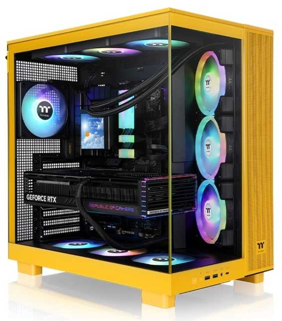 Thermaltake Peržiūrėti 380 XL TG ARGB Bumblebee
