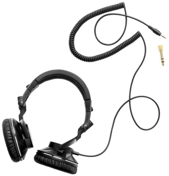 Ausinės - Hercules HDP DJ60 Vielinės Juodos