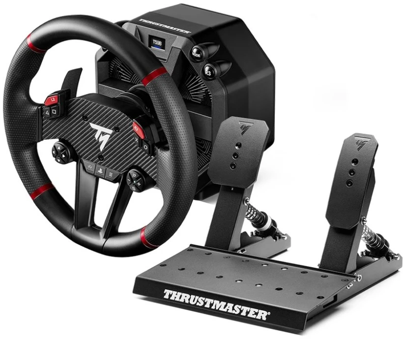 Žaidimų vairas Thrustmaster Steering Wheel T598, juodas