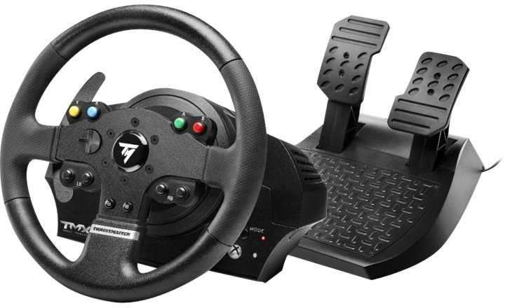 Žaidimų vairas THRUSTMASTER TMX FFB/4460136, Juodos spalvos
