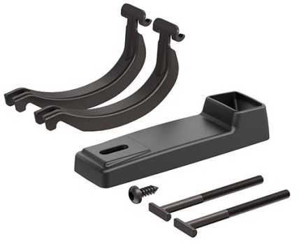 Thule 889900, Dviračių laikiklis, Tvirtinamas ant stogo, Juodas