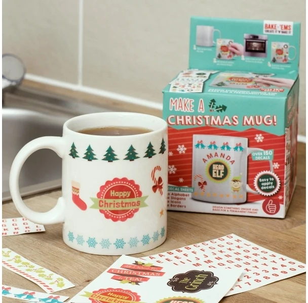 Thumbs Up Puodelis 350 ml Padaryti kalėdinį puodelį (MYXMASMUG)