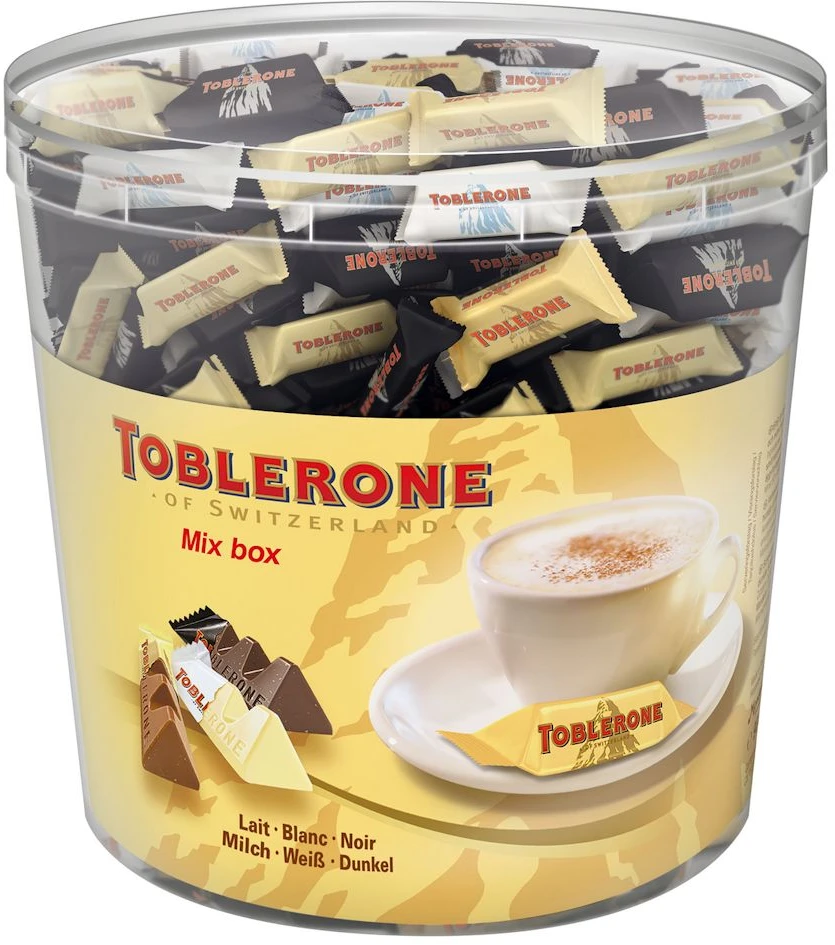 Toblerone Tiny Mix šokoladas 904 g, apie 113 vnt.