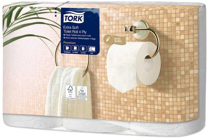Tork Toiletpapir T4 4-lag 18,8m 110406 42rul/kar