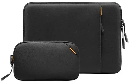 TOMTOC Defender-A13 14" Nešiojamas kompiuteris Sleeve + Case (Juodas)