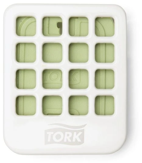 Laikiklis oro gaivikliui Tork Air-Fresh A2 (562500), baltos spalvos, plastikinis
