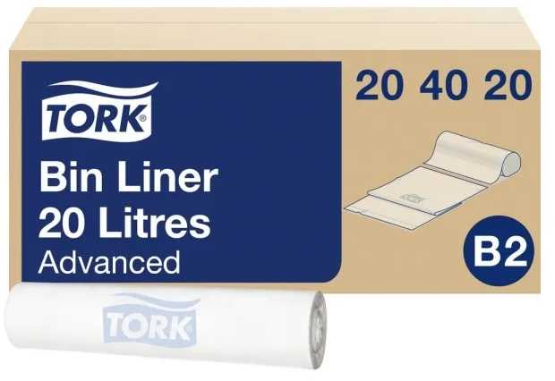 Tork 204020 Maišelis na śmieci 20 l balta 1000 St. (204020)