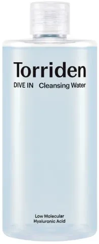 Torriden Dive-In micelinis valomasis skystis su mažos molekulinės masės hialurono rūgštimi 400 ml