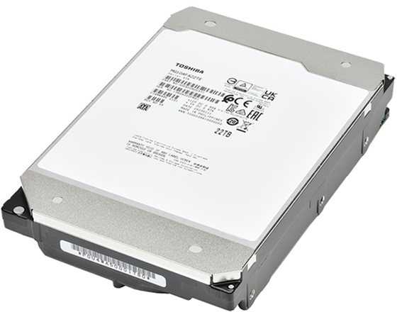 HDD Server TOSHIBA MG10 22TB MAMR 512e, 3.5'', 512MB, 7200RPM, SATA, SKU: HDEB00NGEA51F