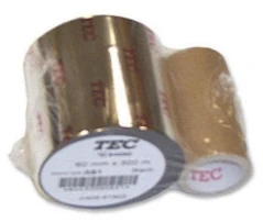Toshiba TEC AG2 84 mm x 600 m, Toshiba B-SX4, B-SX5, B-372, B-472, B-572, B-482, B-492, Terminio perkėlimo popierius, Juoda, 600 m, 84 mm