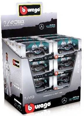 BBURAGO automodelis 1/43 Racing 2016 Mercedes AMG Petronas W07 Hybrid, 18-38026