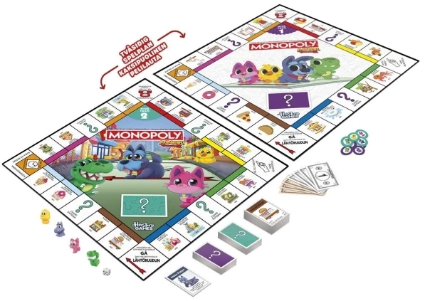 TOYS Monopoly Junior 2 in 1 Refresh SE/FI
