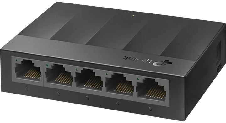 Šakotuvas TP-LINK LS1005G Ne-valdomas Gigabit Ethernet (10/100/1000) Juoda