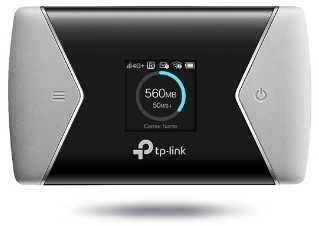 TP-LINK mobilusis 4G LTE WLAN Maršrutizatorius 600 MBs Dviejų dažnių Wi-Fi 4G Modemas SIM kortelės lizdas Micro SD lizdas 1,4 colio TFT ekranas 3000 mAH baterijos