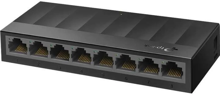 TP-LINK LiteWave 8-port Gigabit Desktop Switch 8 Gigabit RJ45 Ports Desktop Plastikinis dėklas