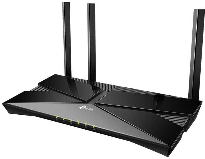 TP-LINK Archer AX20 belaidis maršrutizatorius Dviguba juosta (2,4 GHz / 5 GHz) Gigabitinis eternetas Juoda