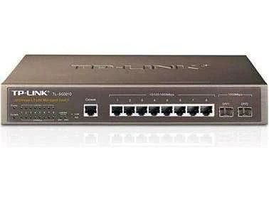 Tinklo Įranga - TP-LINK SG3210 8-Port 1Gbps L2+ L3 Jungiklis
