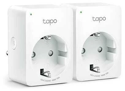 TP-LINK Tapo P100 (1 vnt. pakuotė) mini išmanusis „Wi-Fi“ lizdas, palaikomas „Alexa“ ir „Google Assistant“, 10A