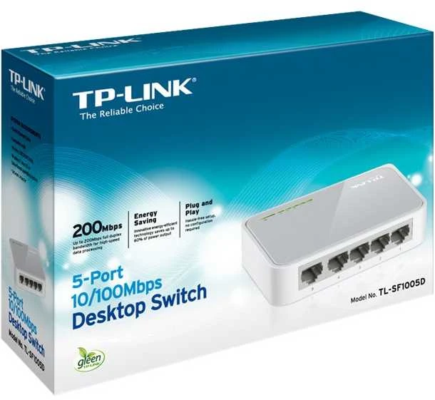 Šakotuvas Komutatorius TP-Link / TL-SF1005D