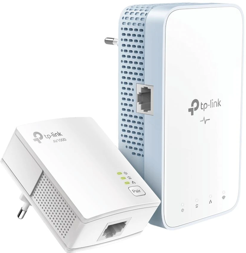 Maršrutizatorius TP-Link TL-WPA1000 KIT powerline AV1000 rinkinys su N300 WiFi ir Ethernet