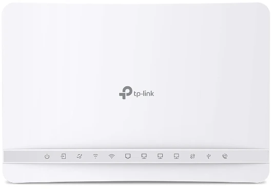 TP-Link Wi-Fi 6 interneto dėžutė 4, Wi-Fi 6 (802.11ax), dviejų dažnių (2.4 GHz / 5 GHz), Ethernet LAN, ADSL, balta, stalviršio maršrutizatorius