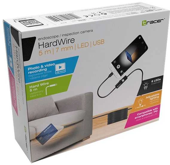 TRACER HardWire 5M 7MM endoscope camera