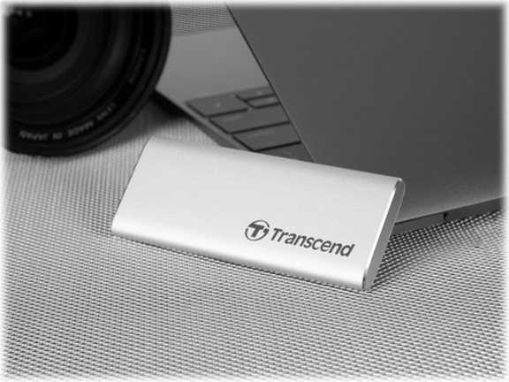 Transcend 240GB, Išorinis kietasis diskas SSD, ESD240C, USB 3.1 Gen 2, Type C, R/W 520/460 MB/s
