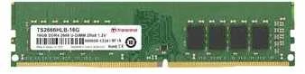 TRANSCEND JetRam 32GB DDR4 3200Mhz U-DIMM 2Rx8 2Gx8 CL22 1.2V
