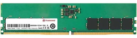 RAM TRANSCEND 32GB JM DDR5 4800 U-DIMM 2Rx8 2Gx8 CL40 1,1V