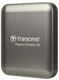 Kietasis diskas Transcend ESD420, 1 TB, USB Type-C, 2000 MB/s, 20 Gbit/s, Apsauga slaptažodžiu, Pilka