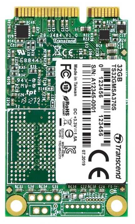 TRANSCEND 32GB mSATA SSD SATA III MLC